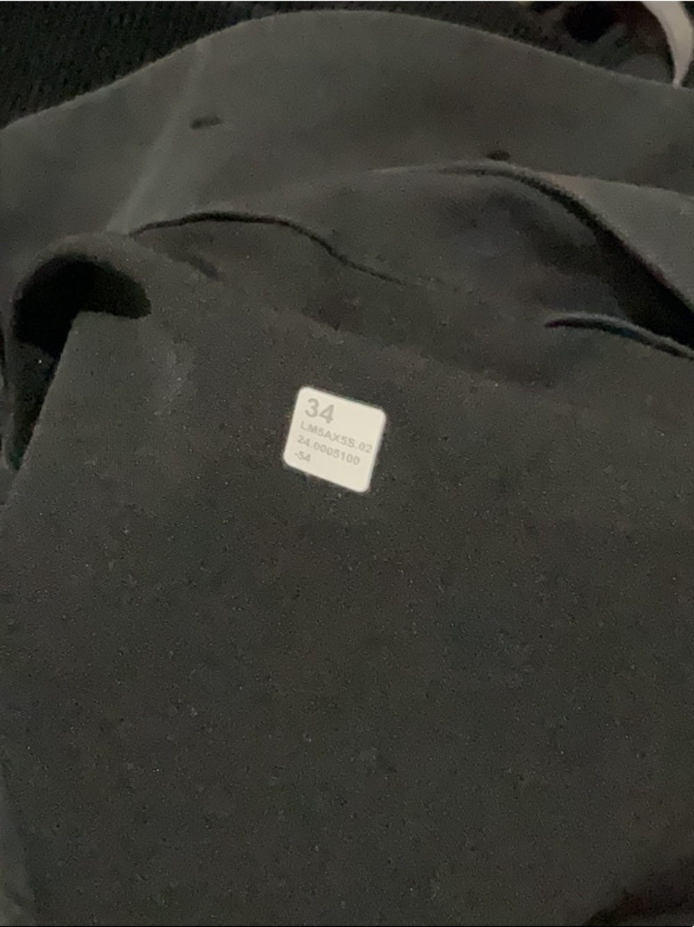 Lululemon Black Pants Sz 34 As Is